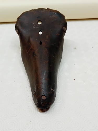 Selle cuir pour vélo de - vélo,