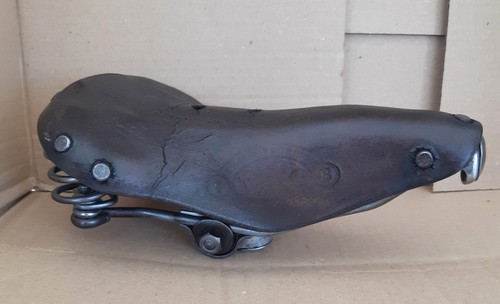 Selle cuir ressorts ideale - selle,