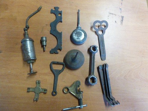 Ancien vélo lot outils - lot,