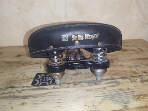 Ancienne selle vélo royal - selle, de