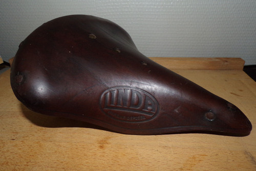 Ancienne selle linda cuir - linda, en