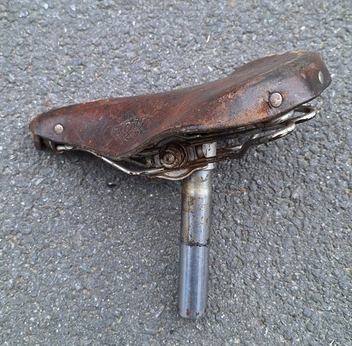 Ancienne selle vélo de - ancienne,